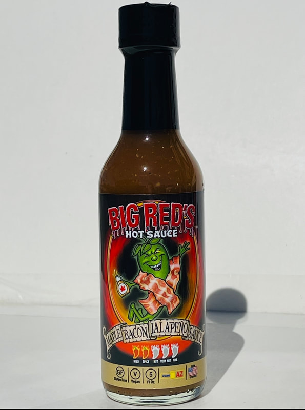 BIG RED'S HOT SAUCE - TASTING THE HEAT